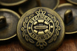 Antique Brass Shank Button