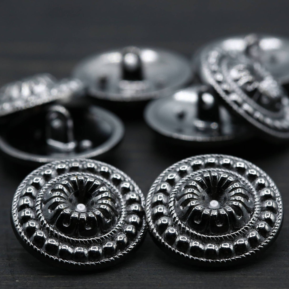 Gunmetal Shank Button 44L 27mm