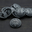 Gunmetal Shank Button 22L 14mm