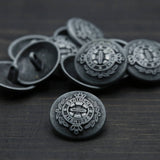 Gunmetal Shank Button 22L 14mm