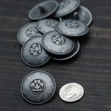 Gunmetal Shank Button 25 mm