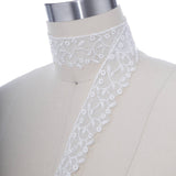Bridal Lace Trim White Silver Alencon