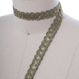 Gimp Trim Sea Foam Green Antique Gold 5/8"