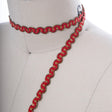 Gimp Trim Red Gold 3/8"
