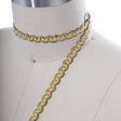 Gimp Trim Daffodil Yellow Gold 3/8"