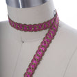 Gimp Trim Hot Pink Gold 5/8 Inch