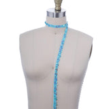 Sequin Trim Blue Non-Stretch 2 Yards