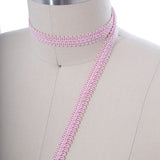 Gimp Trim 5/8" Baby Pink Braided