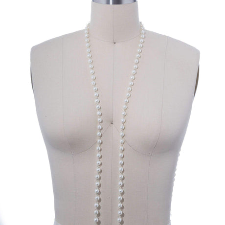 Pearl Trim 8mm Ivory Faux Pearl