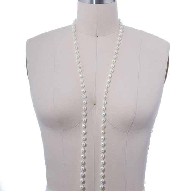 Pearl Trim 8mm Ivory Faux Pearl