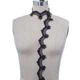 Beaded Lace Trim Black 1 Inch