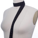 Gimp Trim Black Braided 1.5 Inch