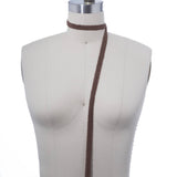 Braided Gimp Trim Tawny Brown 5/8"