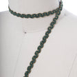 Gimp Trim Hunter Green Gold 3/8"