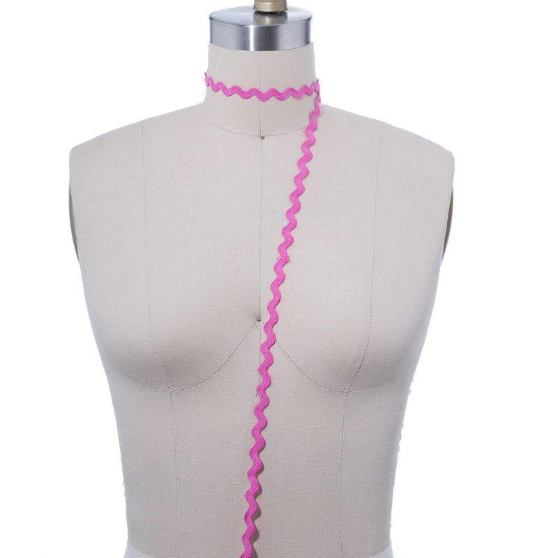 Ric Rac Trim Persian Pink 3 Yards