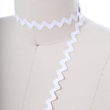 Ric Rac Trim White Mini Soft Pliable