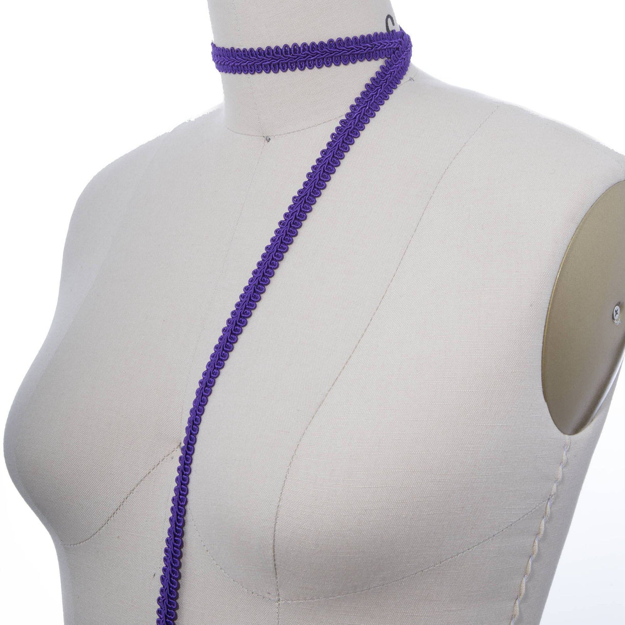 Gimp Upholstery Trim Purple 5/8 Inch