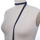 Gimp Trim Navy Blue 5/8 Inch Braided