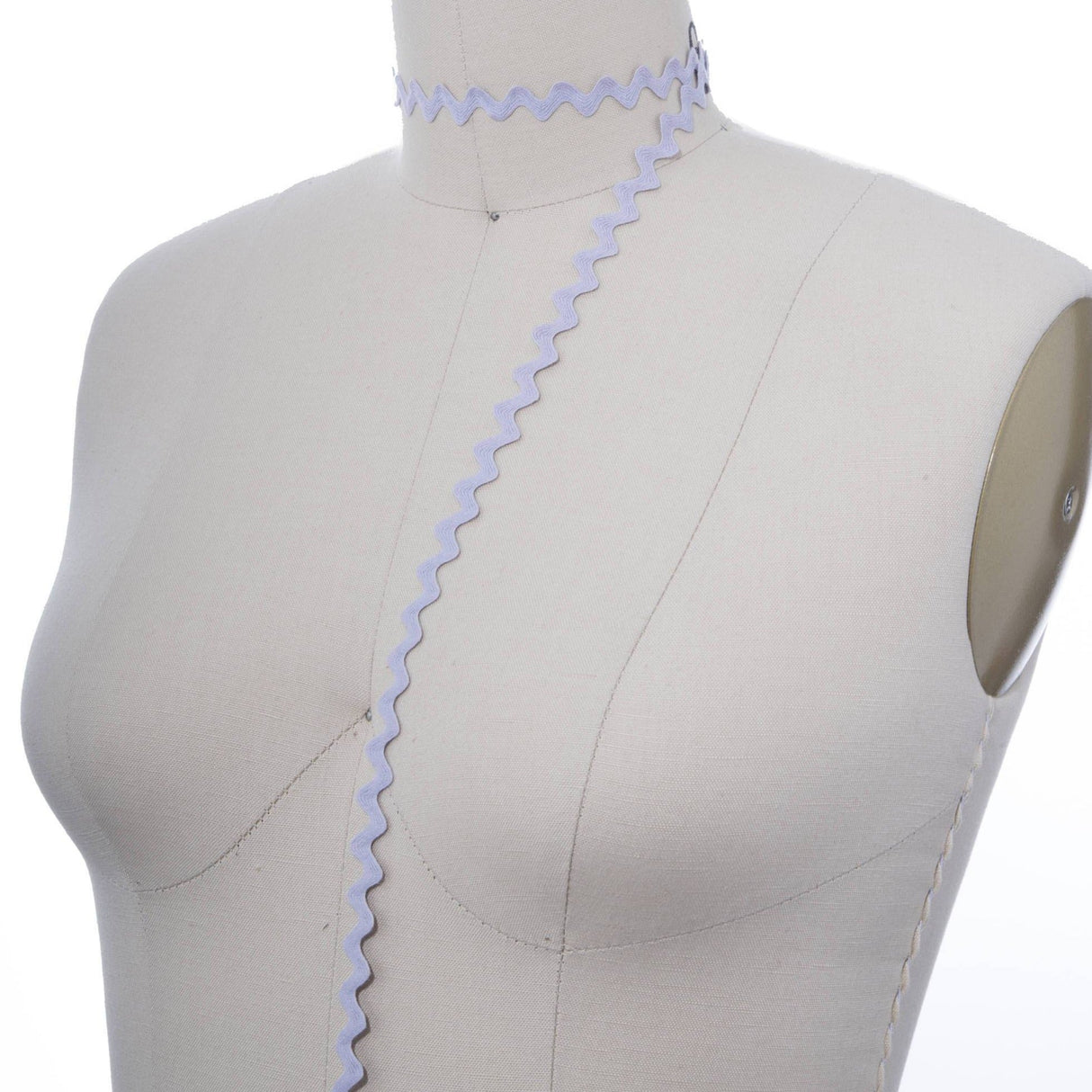 Ric Rac Trim Lavender 8mm