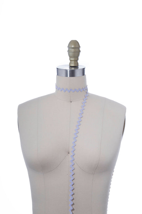 Ric Rac Trim Lavender 8mm