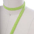 Gimp Trim Lime Green Braided 5/8"