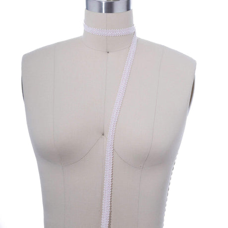 Gimp Trim Ribbon Blush Pink 5/8"