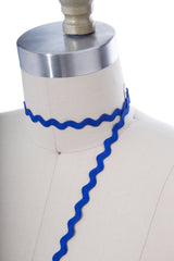 Ric Rac Trim Royal Blue 3 Yards