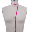 Ric Rac Trim Hot Pink