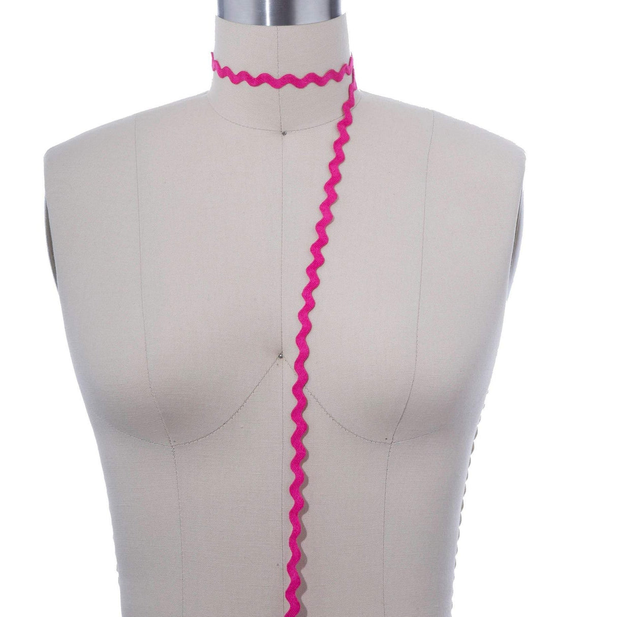 Ric Rac Trim Hot Pink