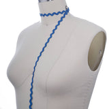 Ric Rac Trim True Blue