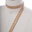 Gimp Trim Peach Gold 5/8 Inch