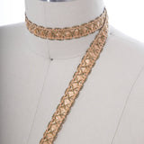 Gimp Trim Peach Gold 5/8 Inch