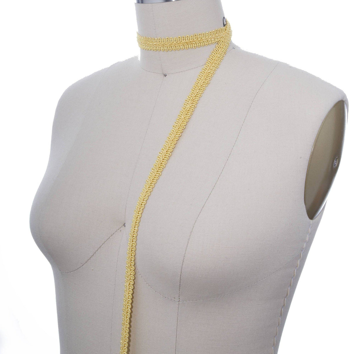 Gimp Trim Yellow 5/8 Inch Upholstery