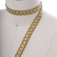 Gimp Trim Metallic Blonde Gold 5/8"