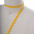 Ric Rac Trim Bright Yellow 8mm