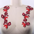 Iron-On Flower Patch Appliques