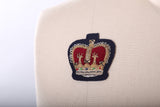 Crown Patch Burgundy Velvet