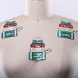 Luggage Design Iron-On Patch