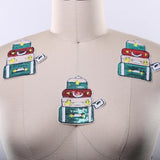 Luggage Design Iron-On Patch