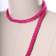 Satin Rope Trim Hot Pink 7mm
