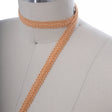 Braided Gimp Trim Cantaloupe Orange 5/8"