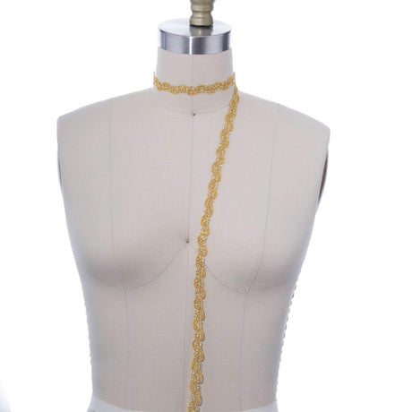 Gimp Trim Gold 1/2 Inch
