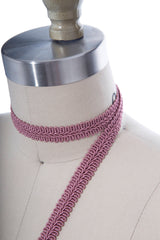Gimp Trim Mauve Pink Braided 5/8"