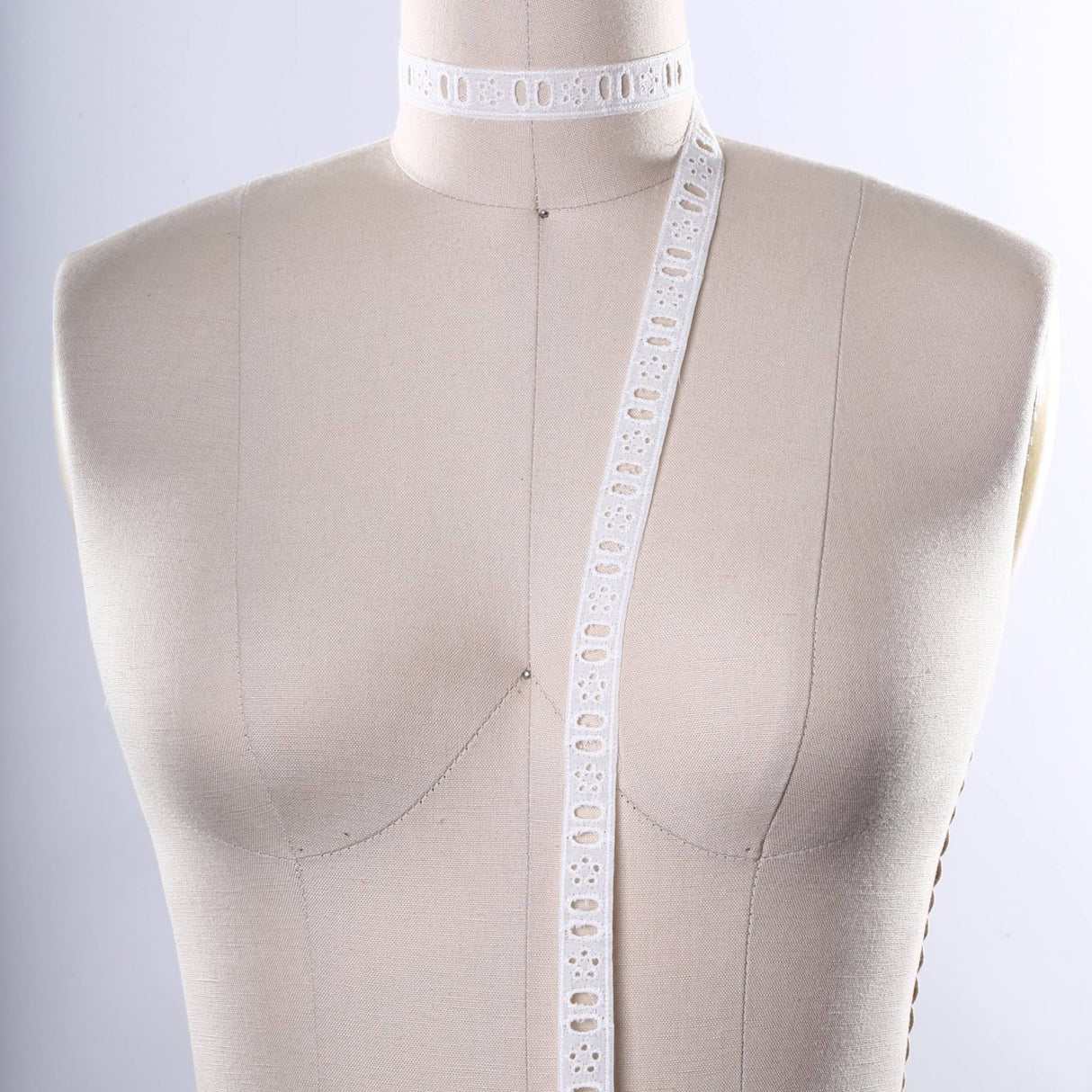 Eyelet Lace Cotton Embroidery 3/4"