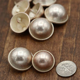 Rose Gold Metal Dome Shank Button