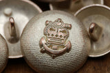 Metal Button Rose Gold Captain Crest