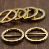 Gold Slider Buckle With Bar