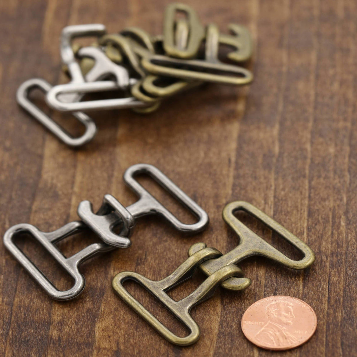 Heavy Duty Metal Buckle 1" Two-Part