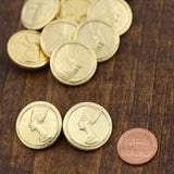 Ancient Egyptian Gold Shank Button