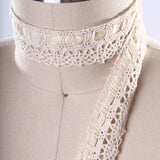 Cotton Cluny Lace Trim Beige 1.25"
